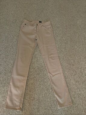 AG Adriano Goldschmied Beige Skinny Jeans
